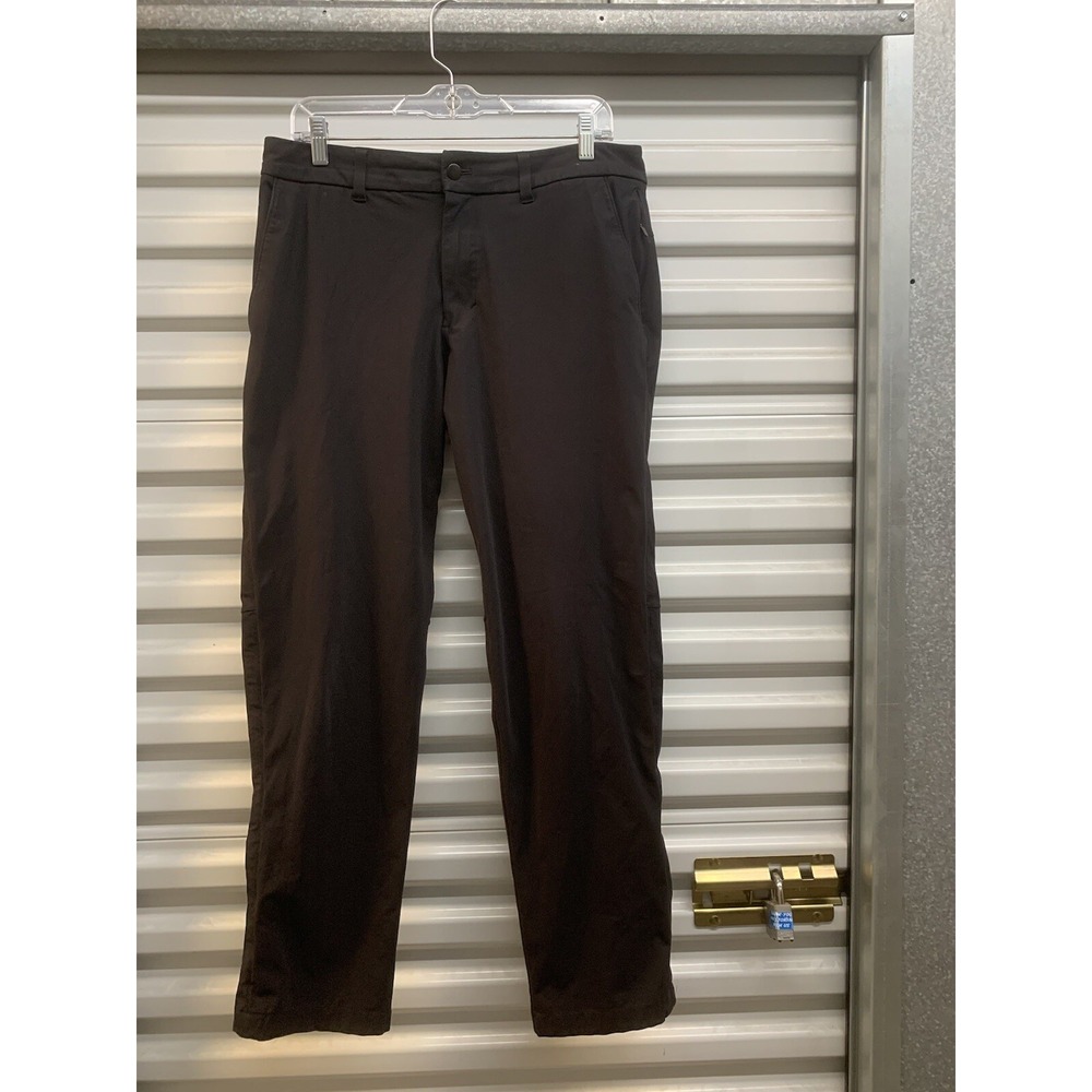 Lululemon Commission Pants Mens Black 32 x 30.5